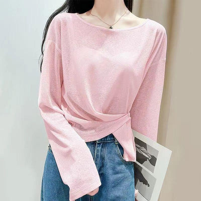 Irregular Summer Loose Thin Sun Protection Clothing For Women