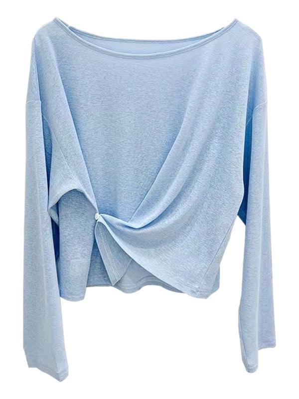 Irregular Summer Loose Thin Sun Protection Clothing For Women