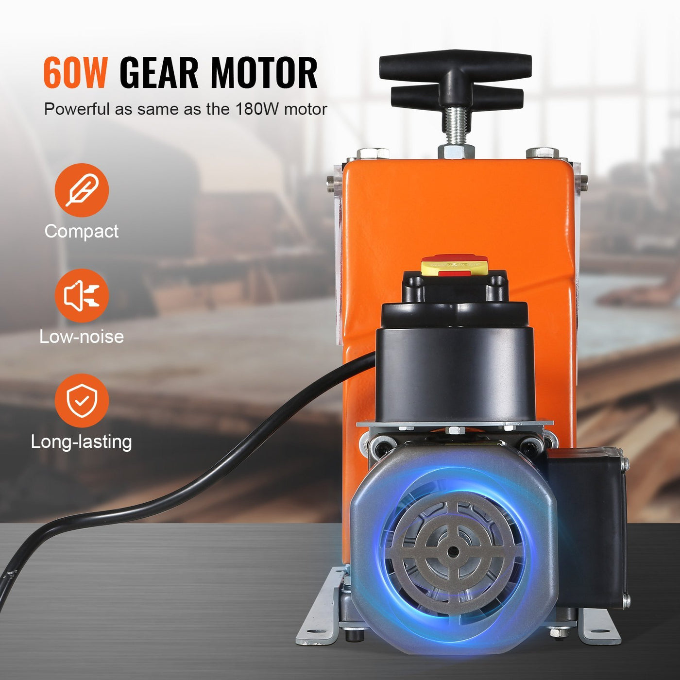 Automatic Wire Stripping Machine, Electric Motorized Cable Stripper, 60 W, Wire Peeler With Visible Stripping Depth Reference, 6 Round 1 Flat Channels For Scrap Copper Recycling