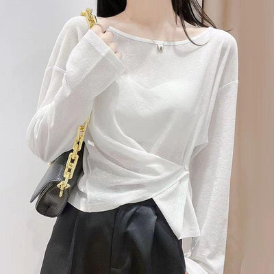 Irregular Summer Loose Thin Sun Protection Clothing For Women