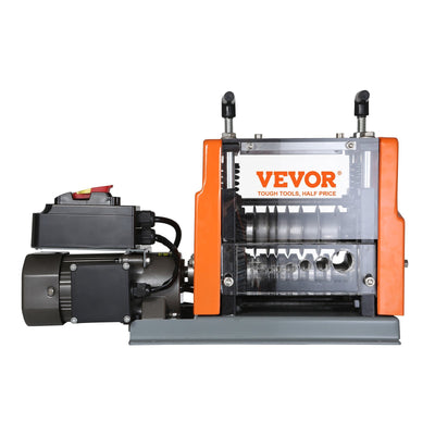 Automatic Wire Stripping Machine, Electric Motorized Cable Stripper, 60 W, Wire Peeler With Visible Stripping Depth Reference, 6 Round 1 Flat Channels For Scrap Copper Recycling